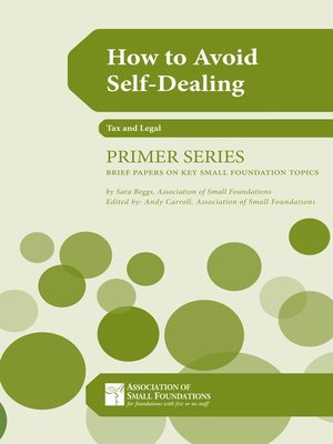 cover image of How to Avoid Self-Dealing